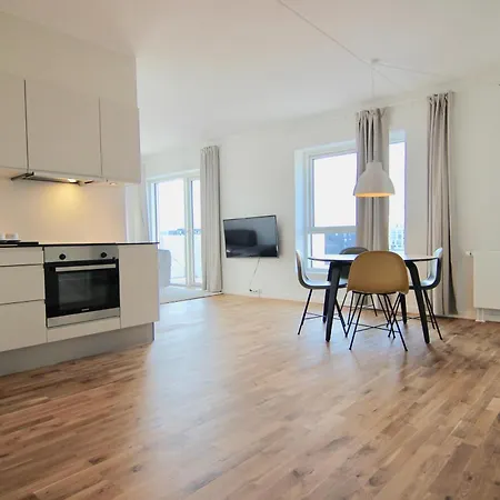 Stunning 2-bed W Balconies And Fantastic Views 아파트 코펜하겐